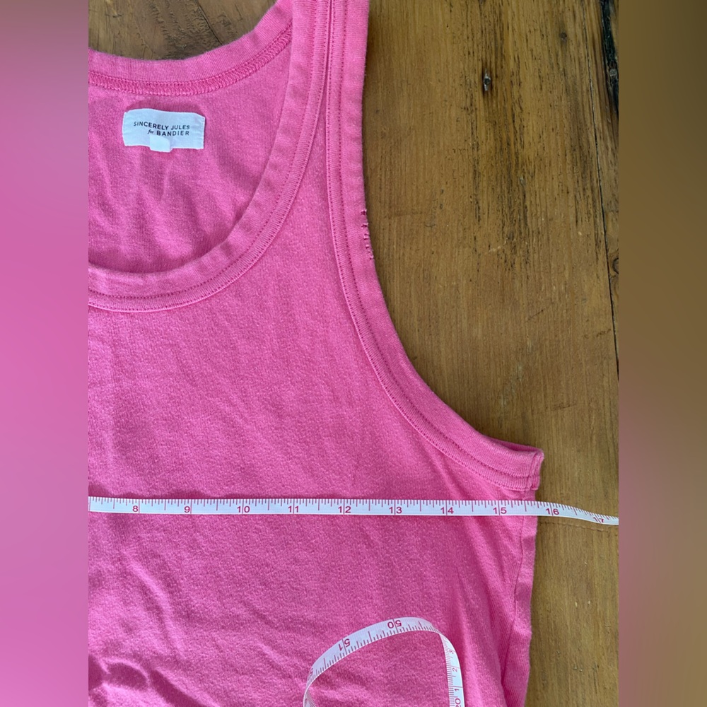 Sincerely Jules Pink Racerback Tank Top - Picture 5 of 7